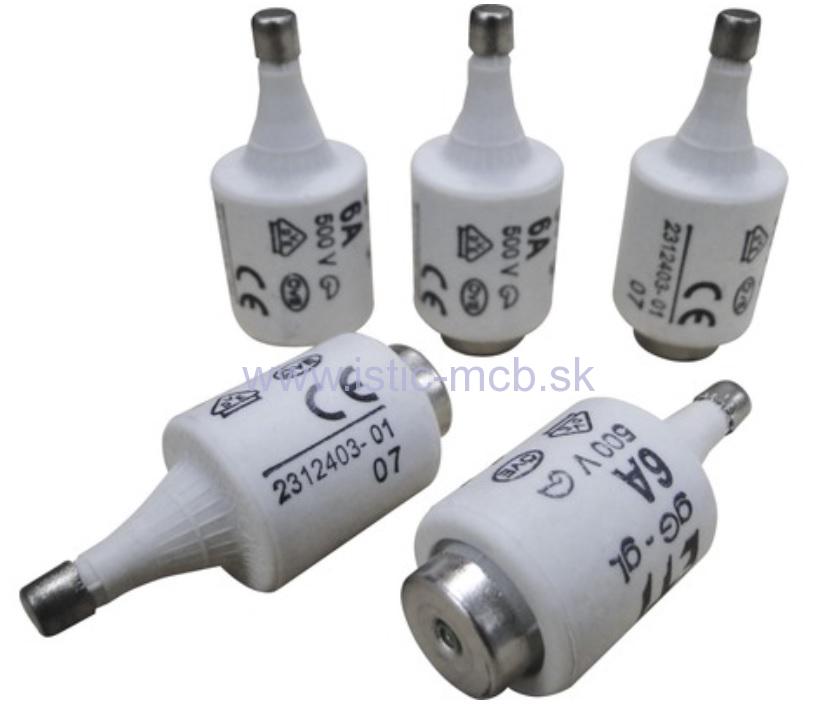 Poistková vložka DIII gG 63A 500V