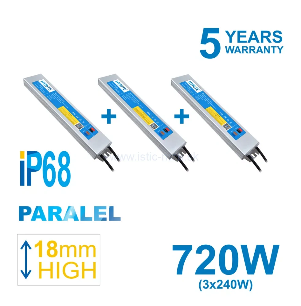 Napájací zdroj 240W/24V, IP68 PROFI LED PACK 3