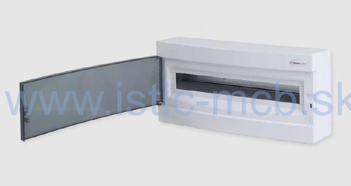 Rozvodnica TEHNOPLAST N 1x24 C/N na povrch biela