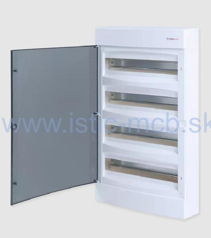 Rozvodnica TEHNOPLAST N 4x18 C/N na povrch biela