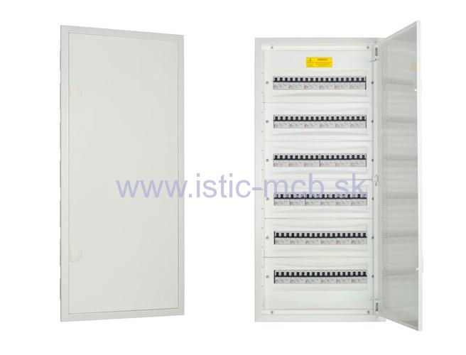 Rozvodnica VERTOM RP - 6x18 F zapustená biela 108 modulov