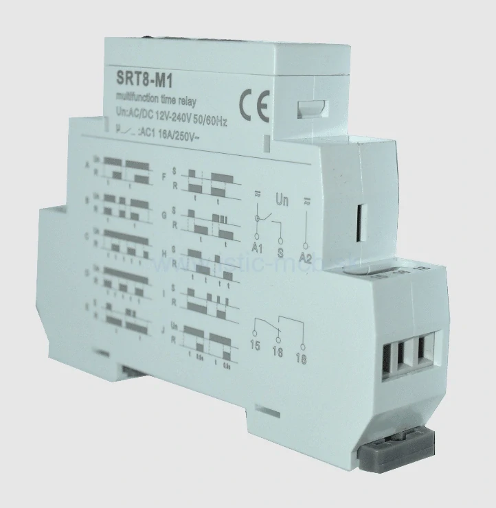 Časové relé multifunkčné SRT8-M1
