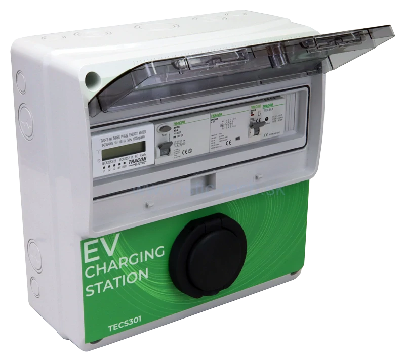 Nabíjacia stanica pre elektromobily 22 kW, s elektromerom