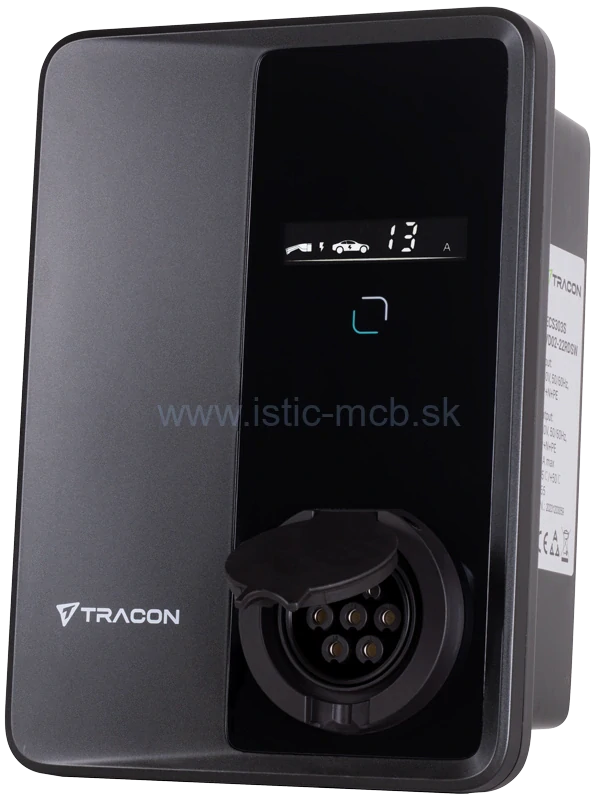 Nabíjacia stanica pre elektromobily 22 kW, s Type 2 zásuvkou