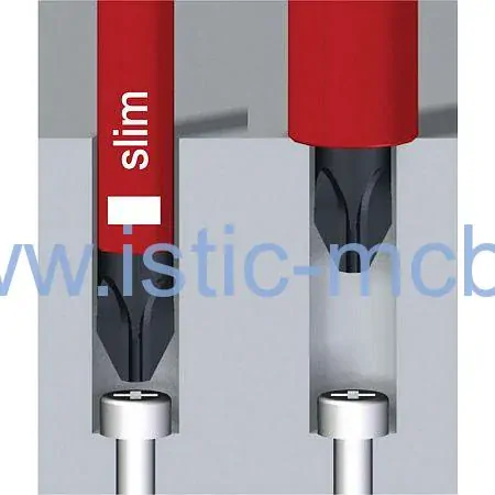 WIHA Sada skrutkovačov SoftFinish electric ploché/Phillips, 6 dielna