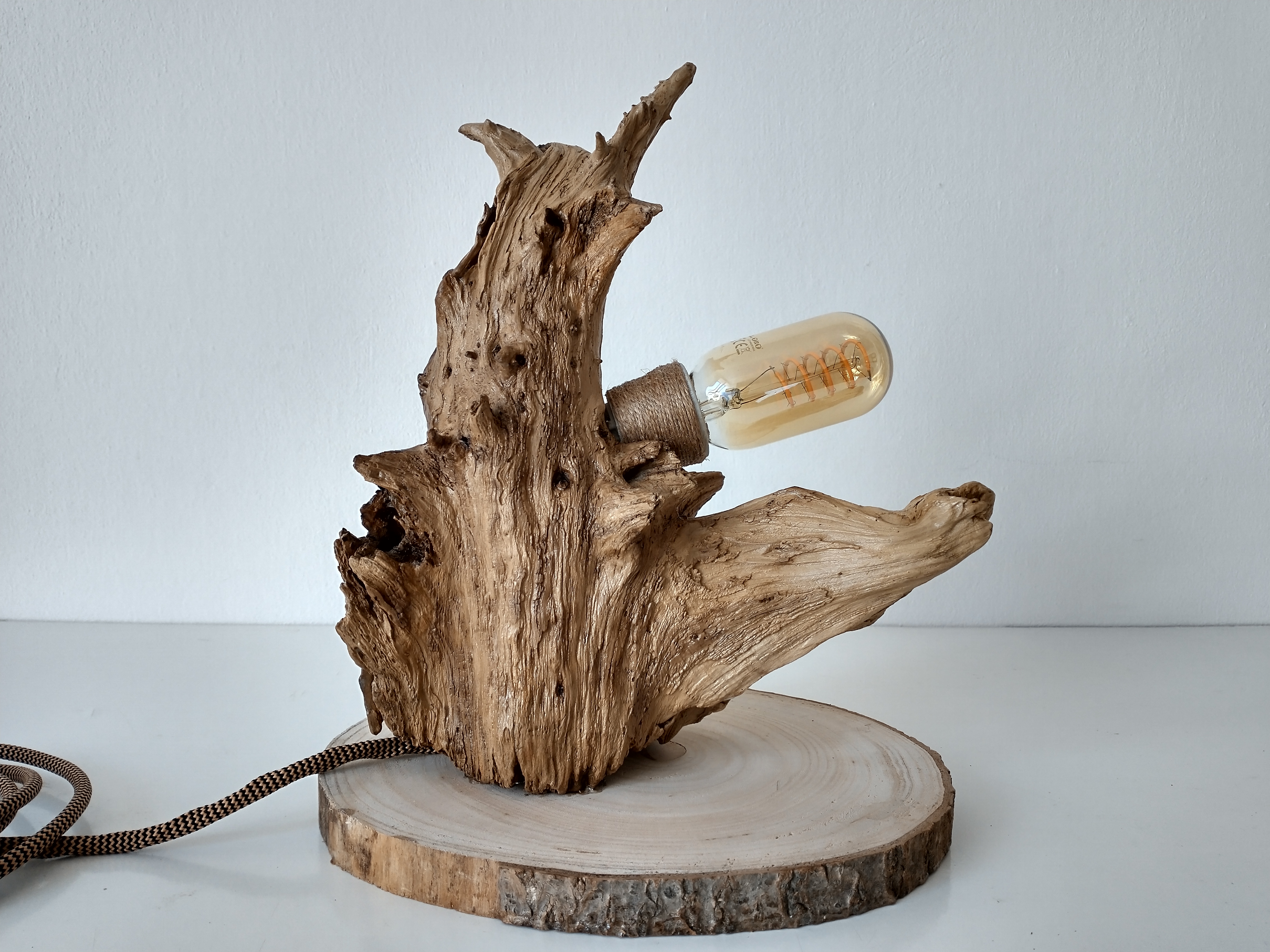 WOOD LAMP svietidlo na stôl