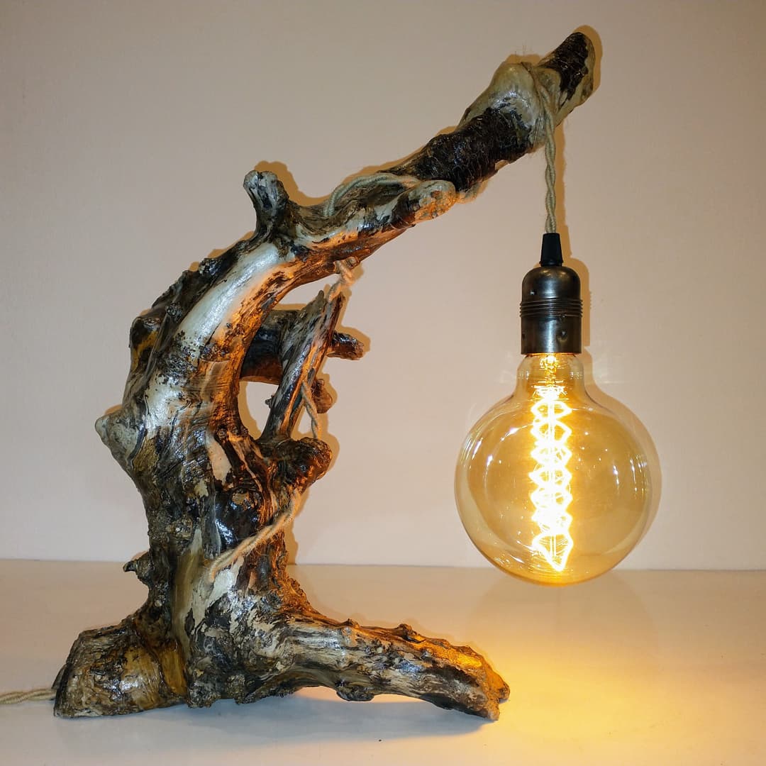 WOOD LAMP svietidlo na stôl