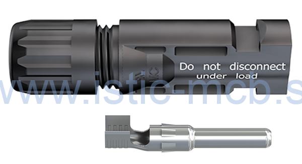 Konektor solárny MC4 PV-KST4/6II 32.0017P0001-UR 4-6mm2 vidlica