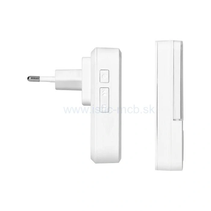 SIGO AC SOS, bezdrôtový zvonček napájaný zo siete s bezbatériovým vysielačom a batériovým vysielačom SOS, Wi-Fi