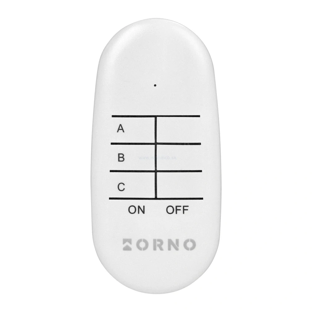 ORNO zásuvka s diaľkovým ovládaním MINI 2+1