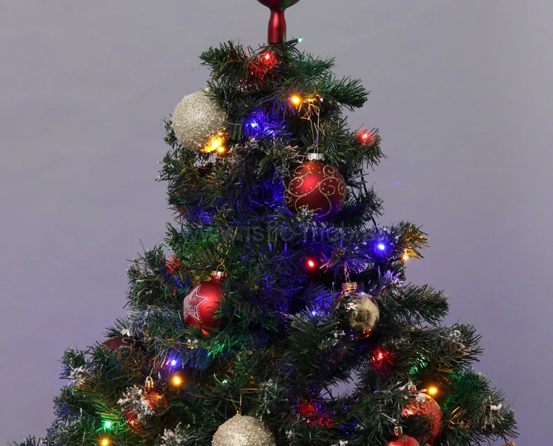 Vianočný LED svetelný reťazec farebný, programovatelný vonkajšie/vnútorné 25m