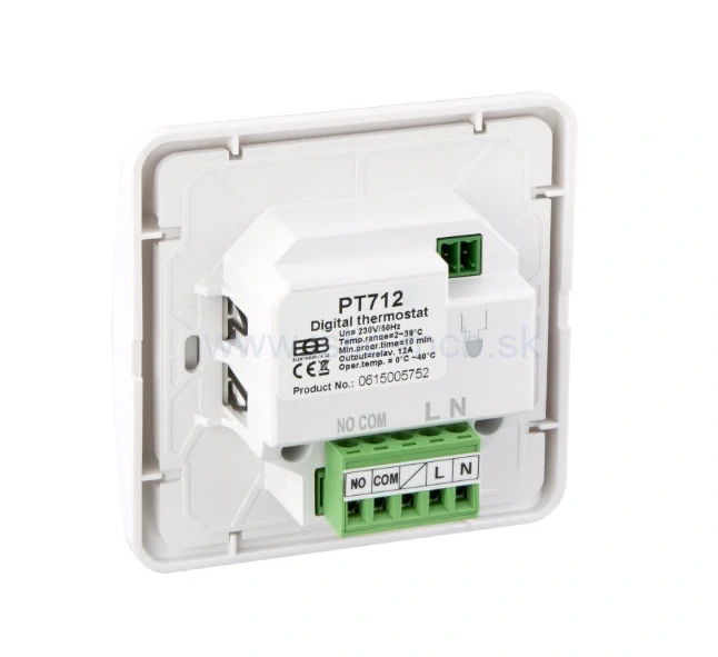 Digitálny termostat pre podlah. kúrenie PT712