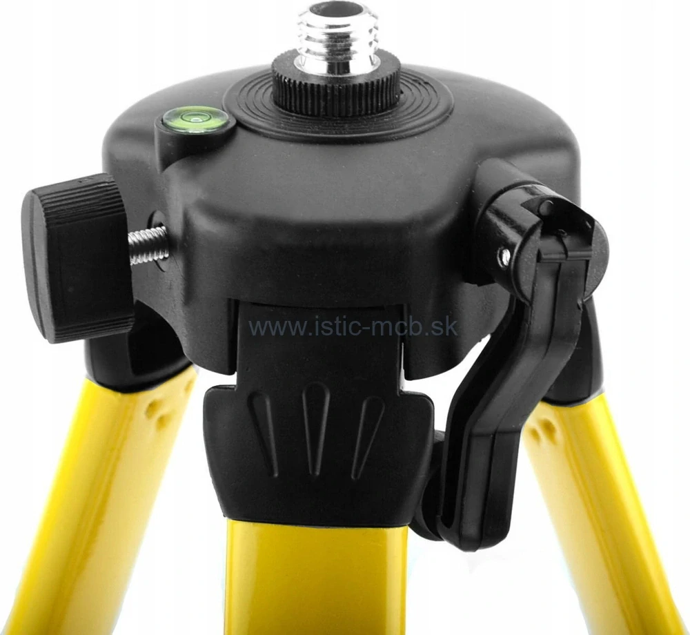 STATÍV PRE LASEROVÚ VODOVÁHU, ZÁVIT 5/8 PALCA, TROJNOŽKA V PUZDRE DEKO