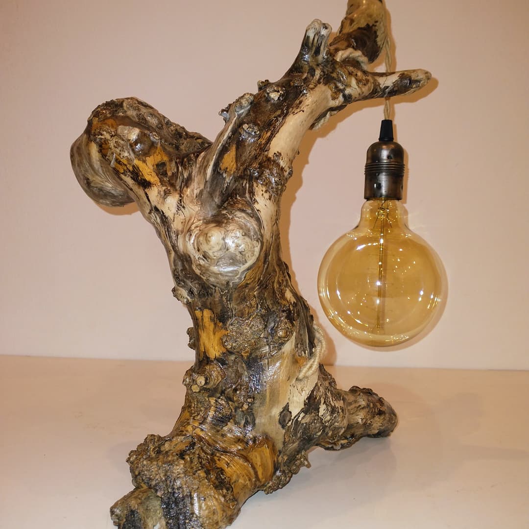 WOOD LAMP svietidlo na stôl