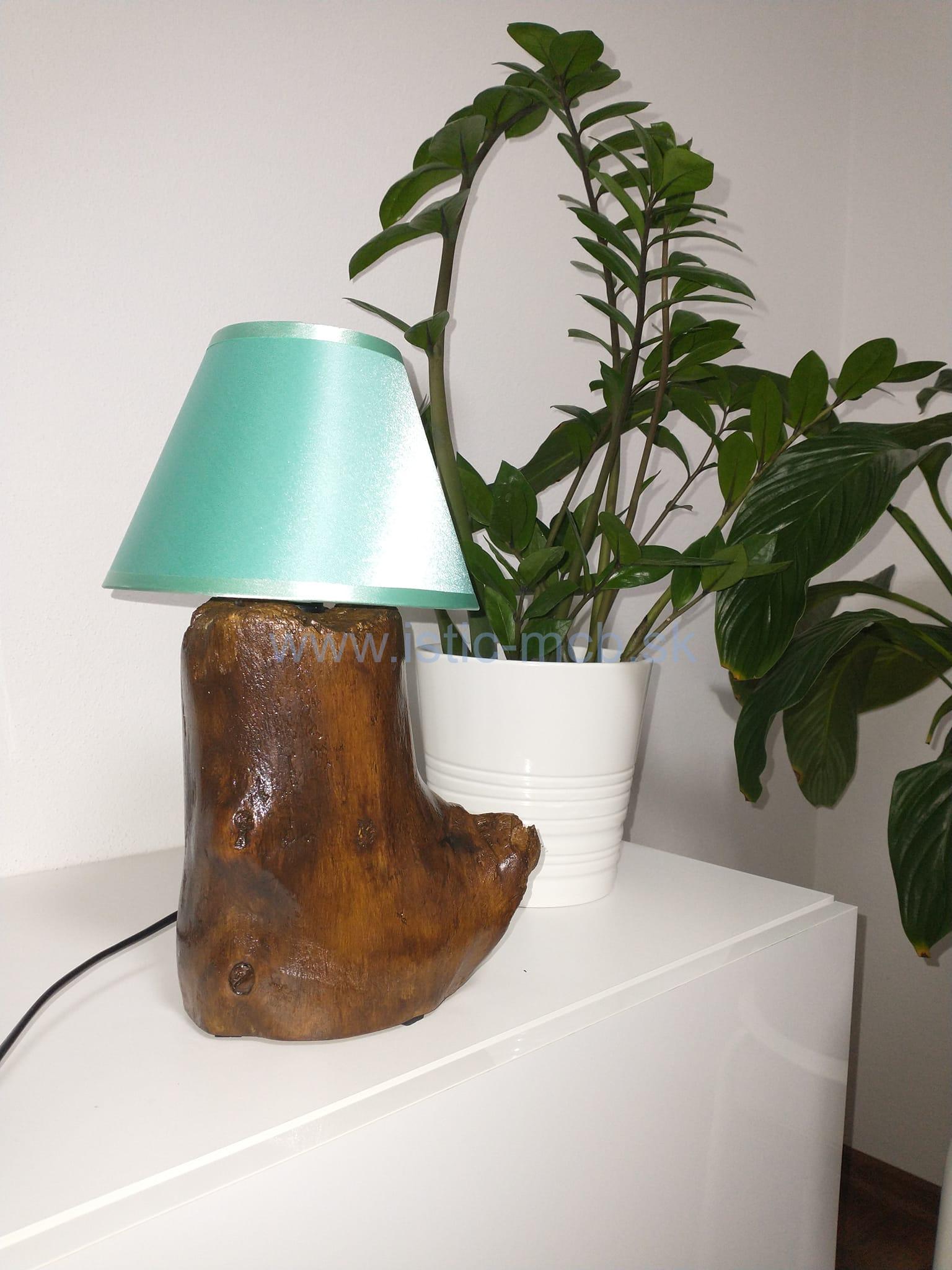 WOOD LAMP svietidlo na stôl s tienidlom