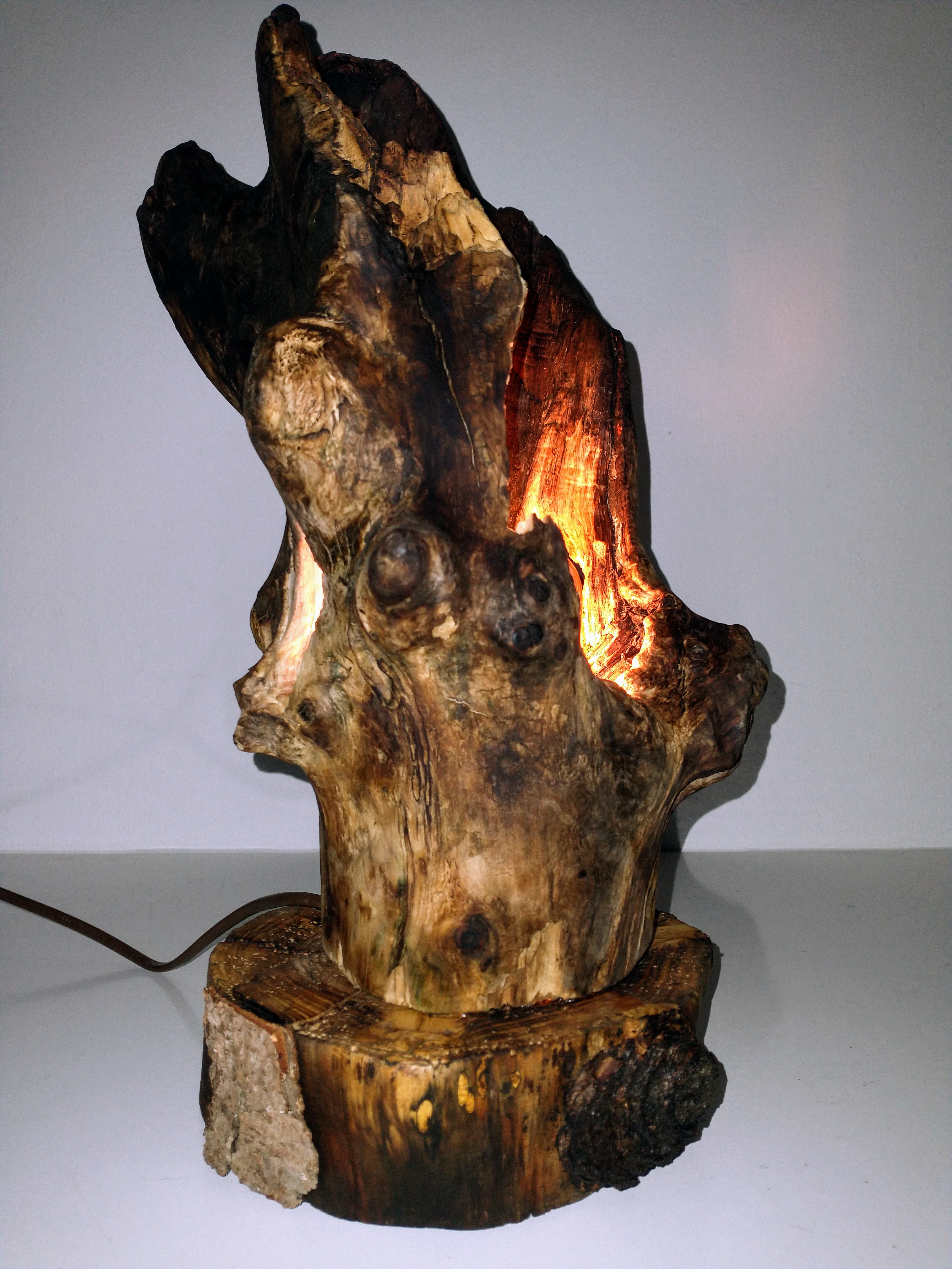 WOOD LAMP svietidlo na stôl