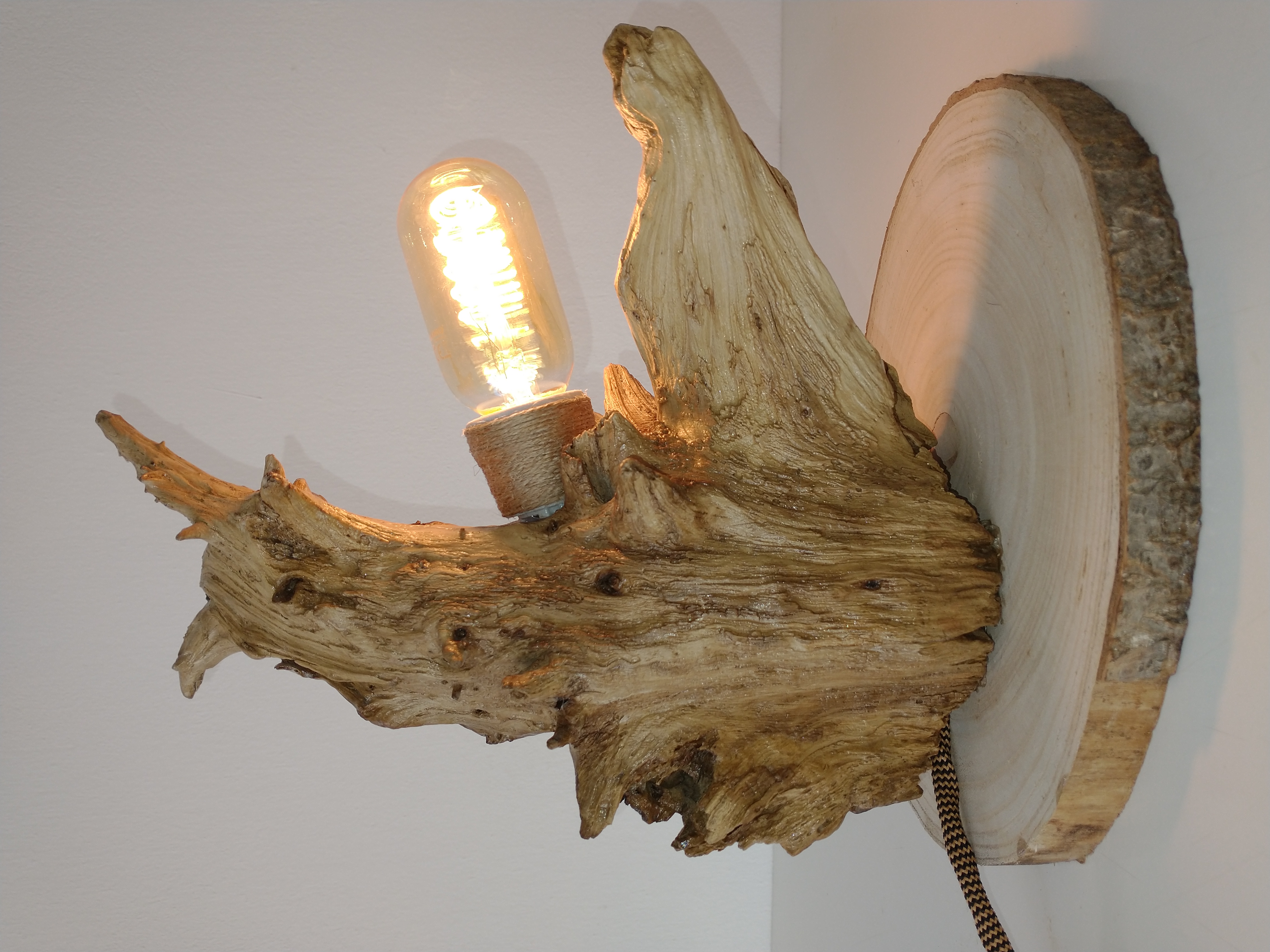 WOOD LAMP svietidlo na stôl