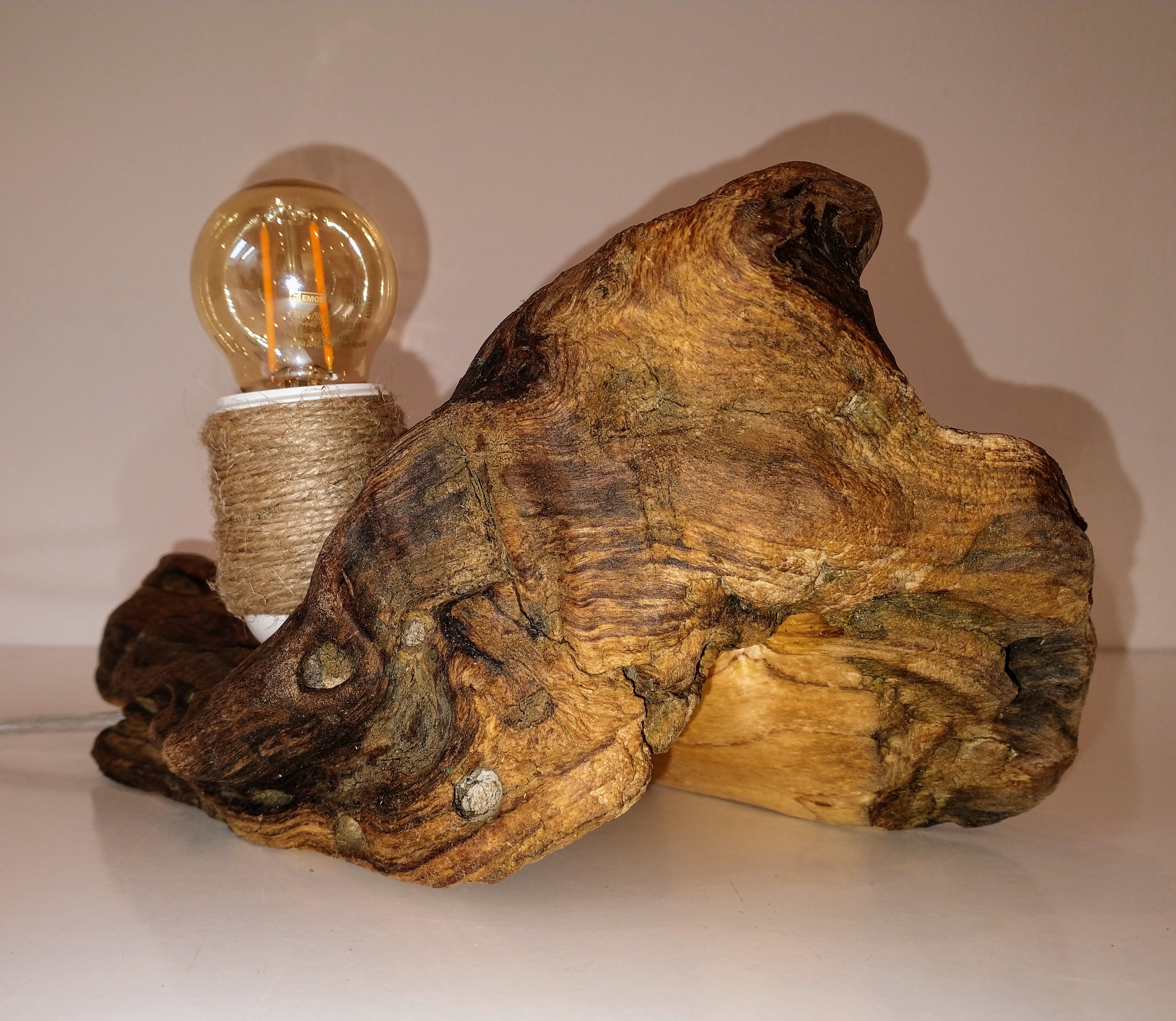 WOOD LAMP svietidlo na stôl