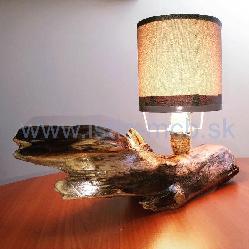 WOOD LAMP svietidlo na stôl s tienidlom