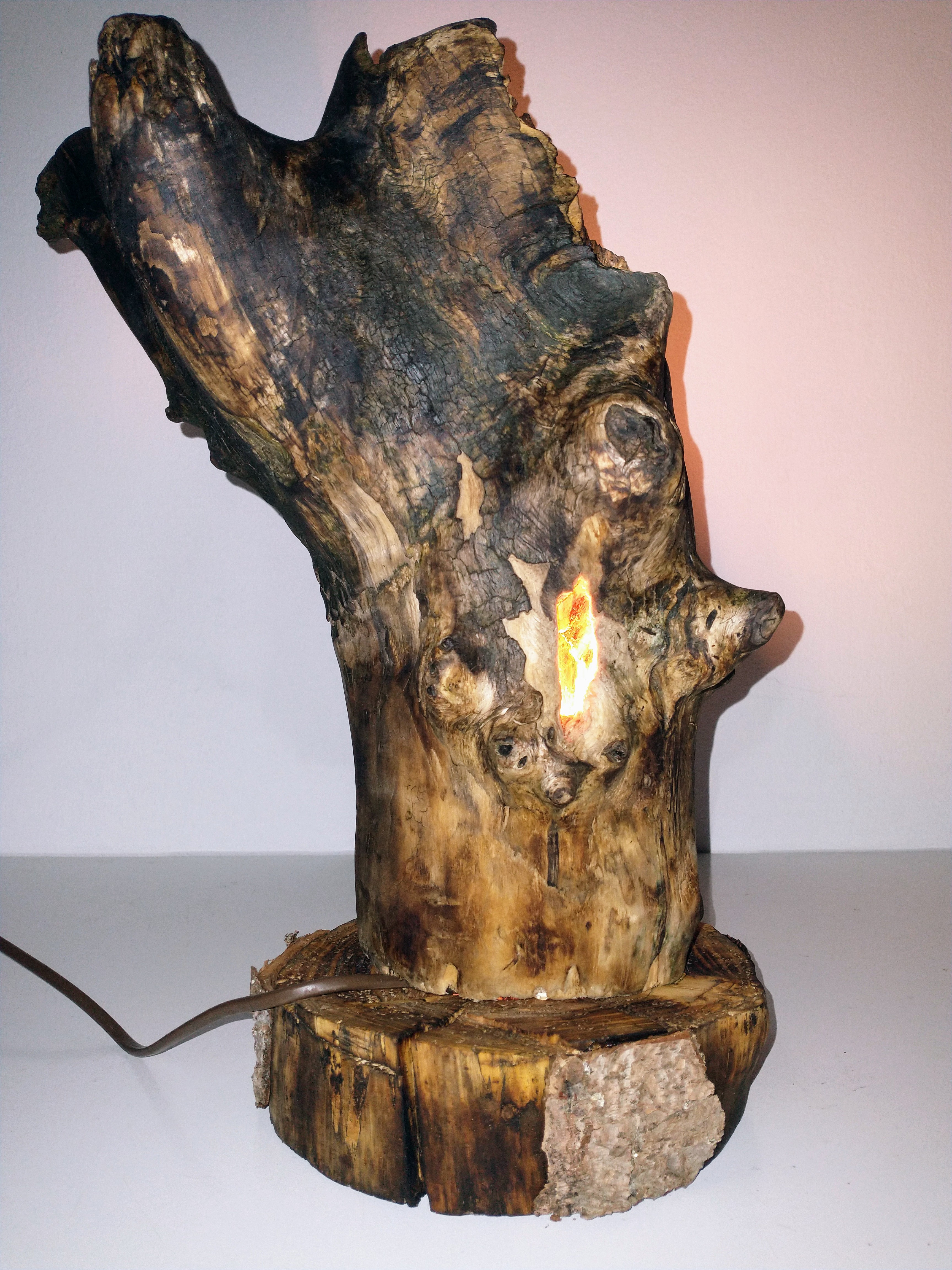 WOOD LAMP svietidlo na stôl