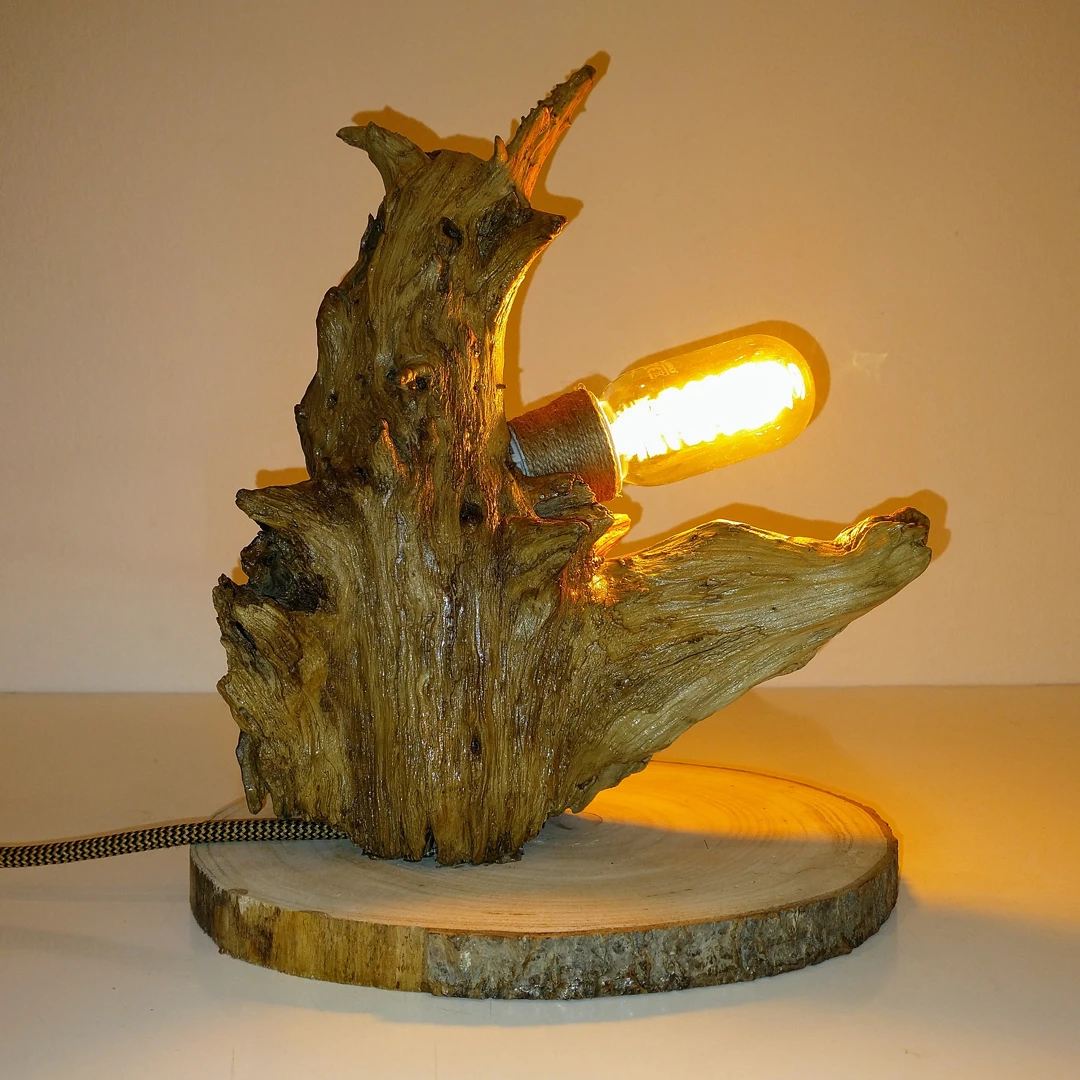 WOOD LAMP svietidlo na stôl