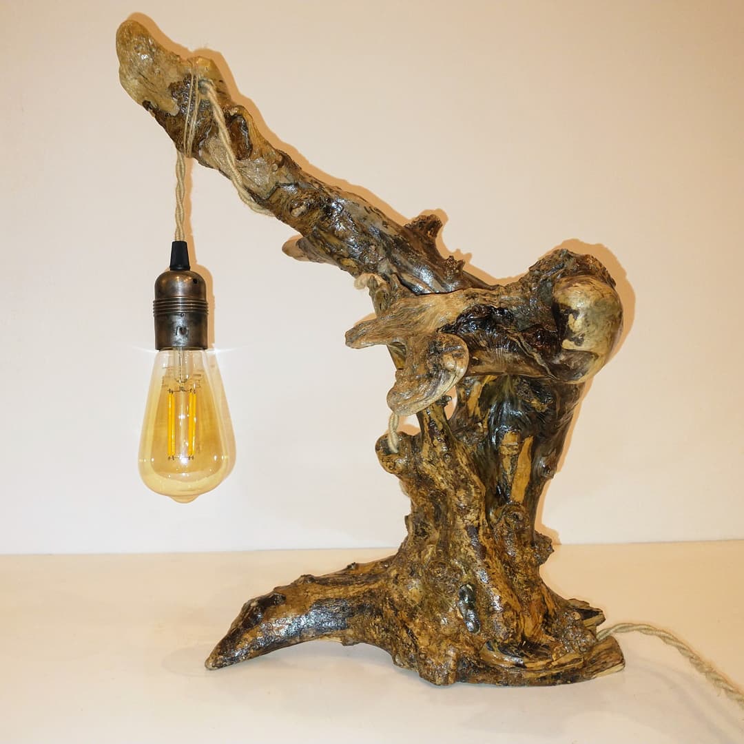 WOOD LAMP svietidlo na stôl