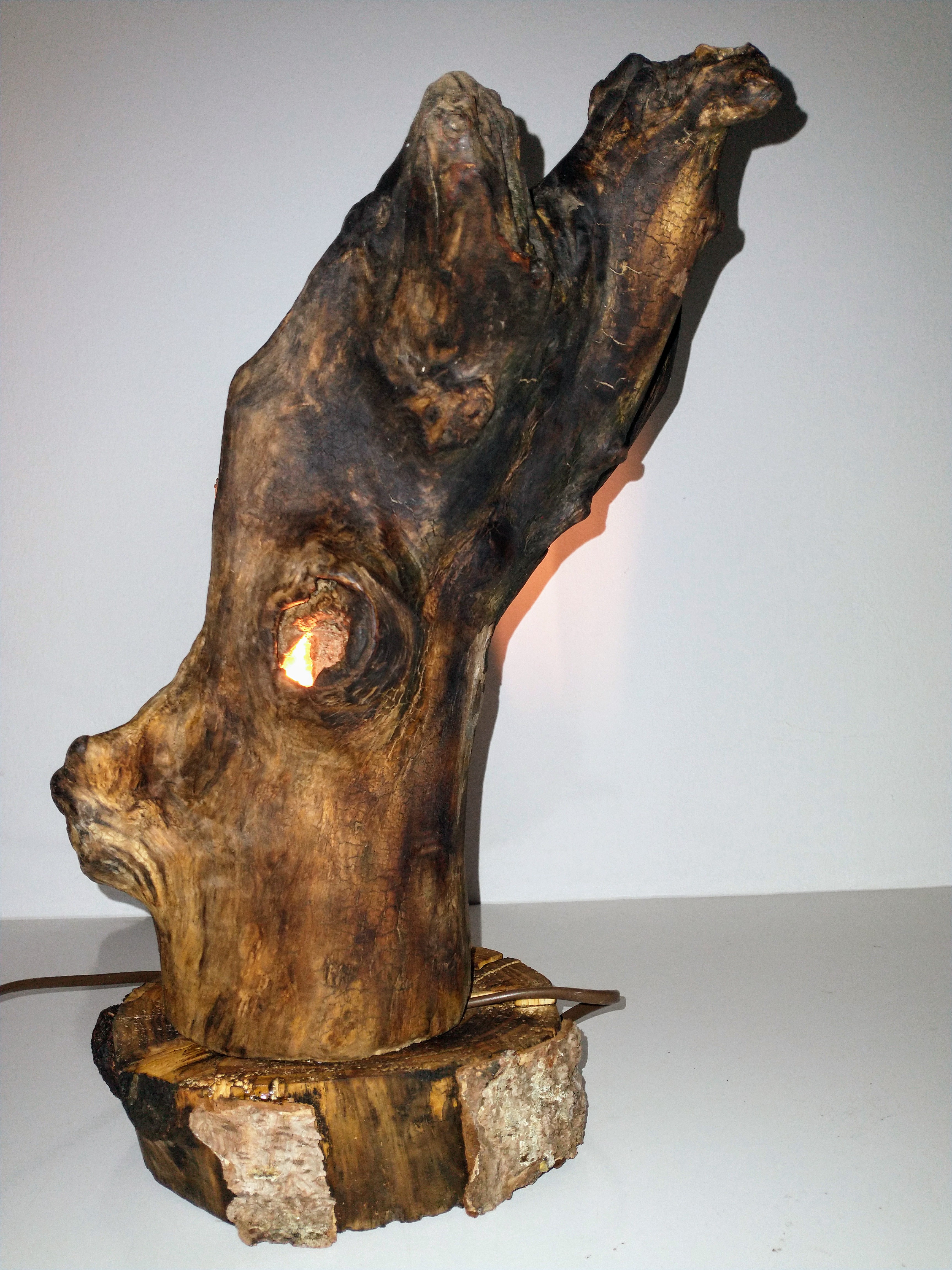 WOOD LAMP svietidlo na stôl