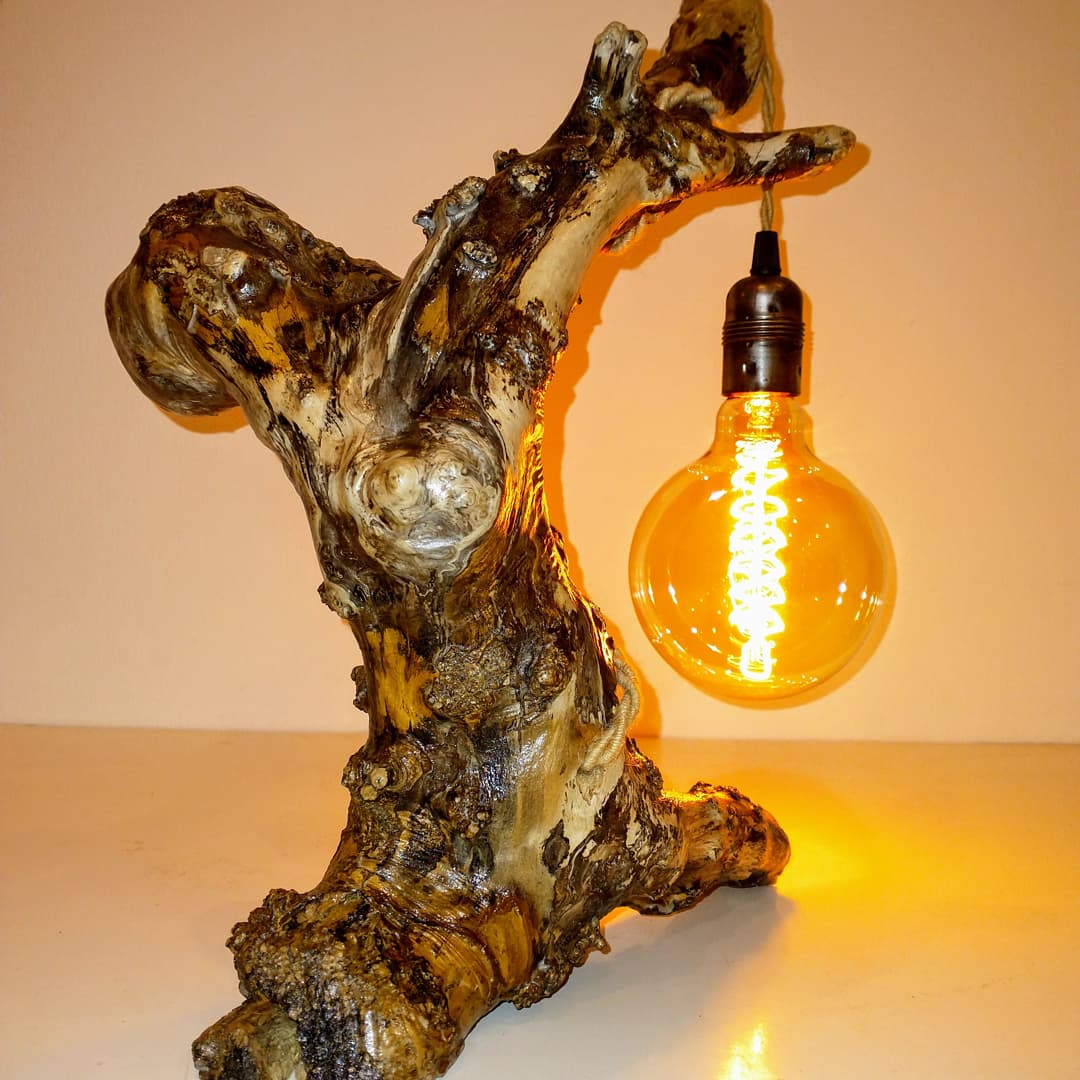 WOOD LAMP svietidlo na stôl