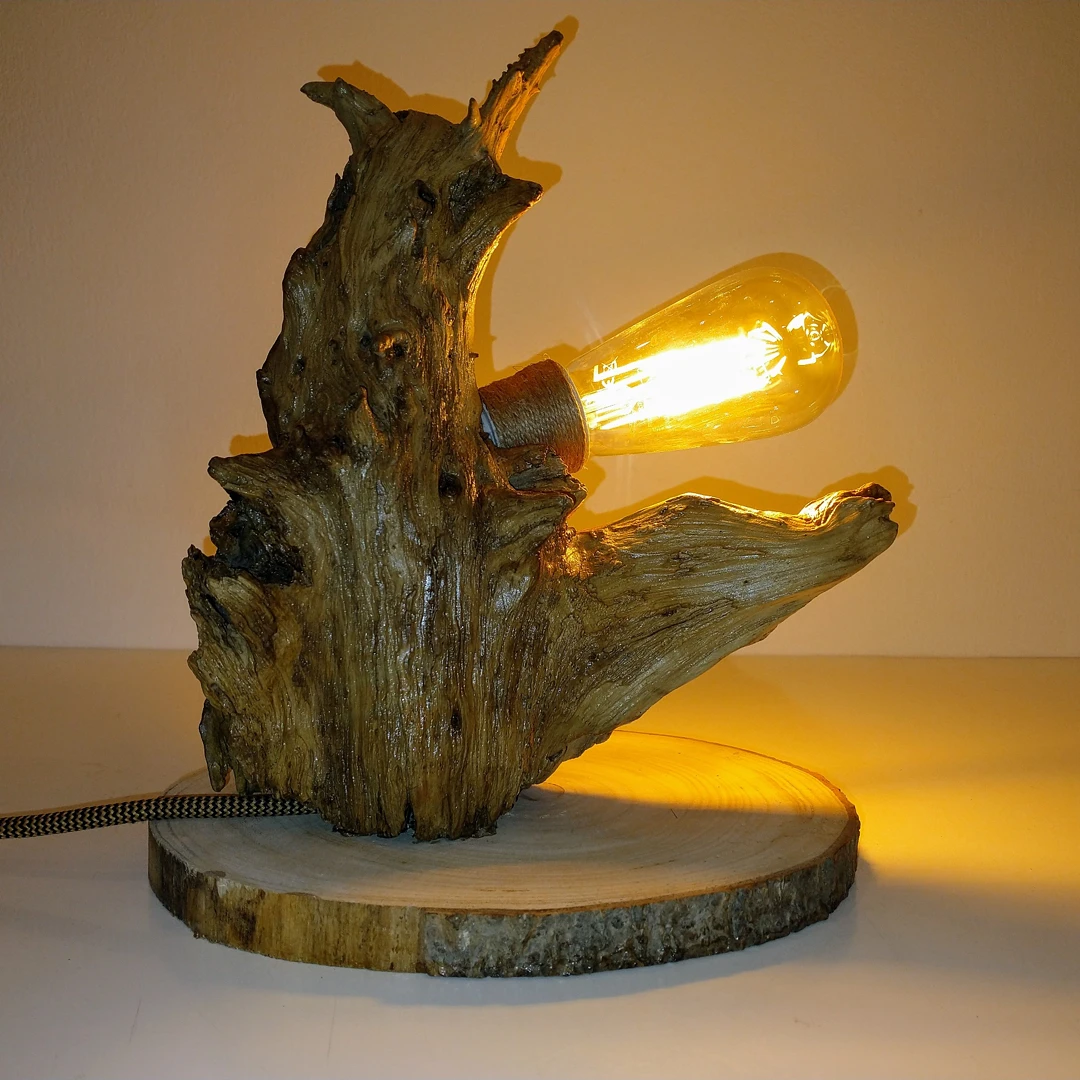 WOOD LAMP svietidlo na stôl