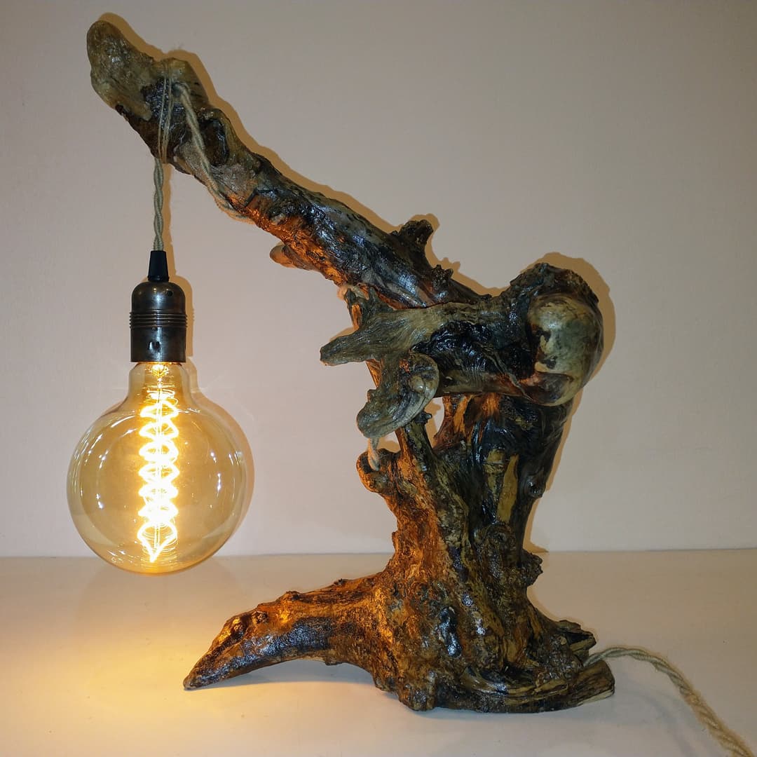 WOOD LAMP svietidlo na stôl