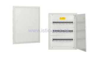 Rozvodnica VERTOM RP - 3x24 F zapustená biela 72 modulov