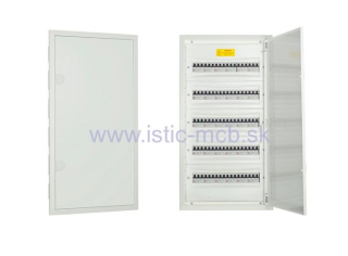 Rozvodnica VERTOM RP - 5x24 F zapustená biela 120 modulov