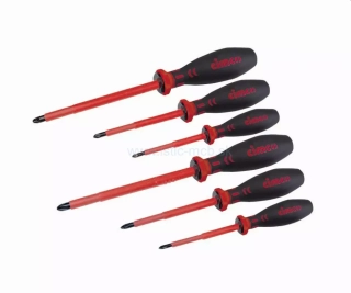 CIMCO skrutkovače krížové PH+PZ sada izolované VDE 6ks