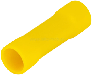 Izolovaná Cu lisovacia spojka, žltá, pocínovaná 4-6 mm²
