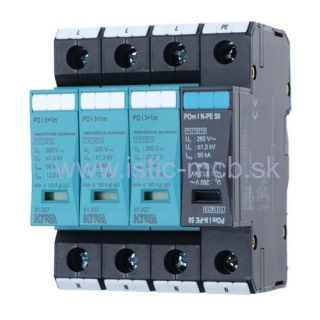 Zvodič prepätia PO I 3+1m 81.027 B+C+D 3P+N 280/12,5kA N-PE