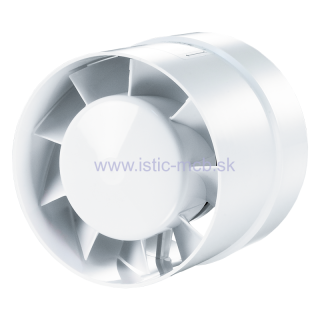 Ventilátor 100VKO 100mm 230V 14W 37dB potrubný biely