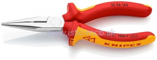 KNIPEX Kliešte pologuľaté s čepeľami 160mm