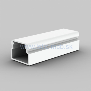 Žľab káblový LV 18X13 HC 18x13mm 2m PVC biely