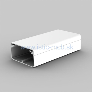 Žľab káblový EKD 80X40 HC 80x40mm 2m PVC biely