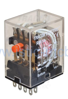 Relé miniatúrne Tracon electric RM14-220AC