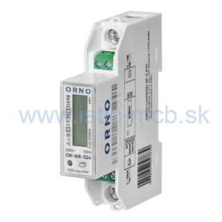 Elektromer ORNO OR-WE-524, 1 x 230V~, 50/60Hz 5(100) A MID