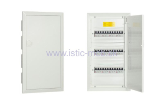 Rozvodnica VERTOM RP - 3x12 F zapustená biela 36 modulov