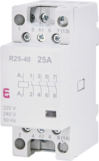 Stýkač modulárny ETI R 25-40 230V