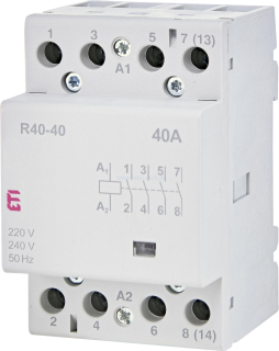 Stýkač modulárny ETI R 40-40 230V