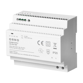 Napájací zdroj na DIN lištu 24VDC 150W