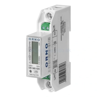 Elektromer ORNO OR-WE-525, 1 x 230V~, 50/60Hz 5(100) A MID