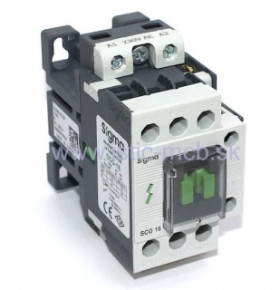 Stýkač Sigma elektrik SCG18 230VAC