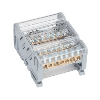 Distribučný blok MOBLOCK 4p 100A-7