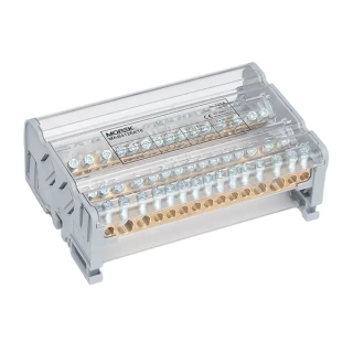 Distribučný blok MOBLOCK 4p 125A-15