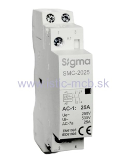Stýkač modulárny Sigma elektrik SMC-2025 230VAC